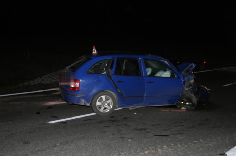 DN poblíž obce Lukavice zdroj foto:PČR