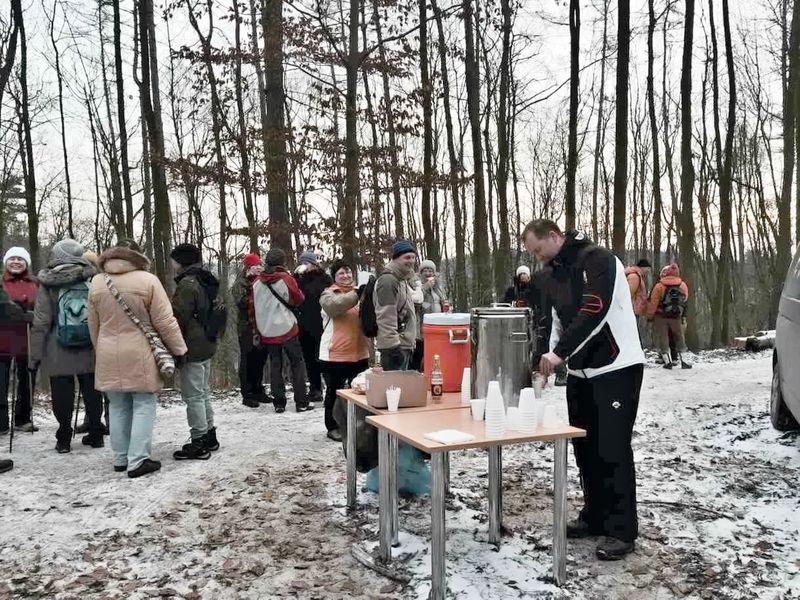 Novoroční výstup na Háj 2015