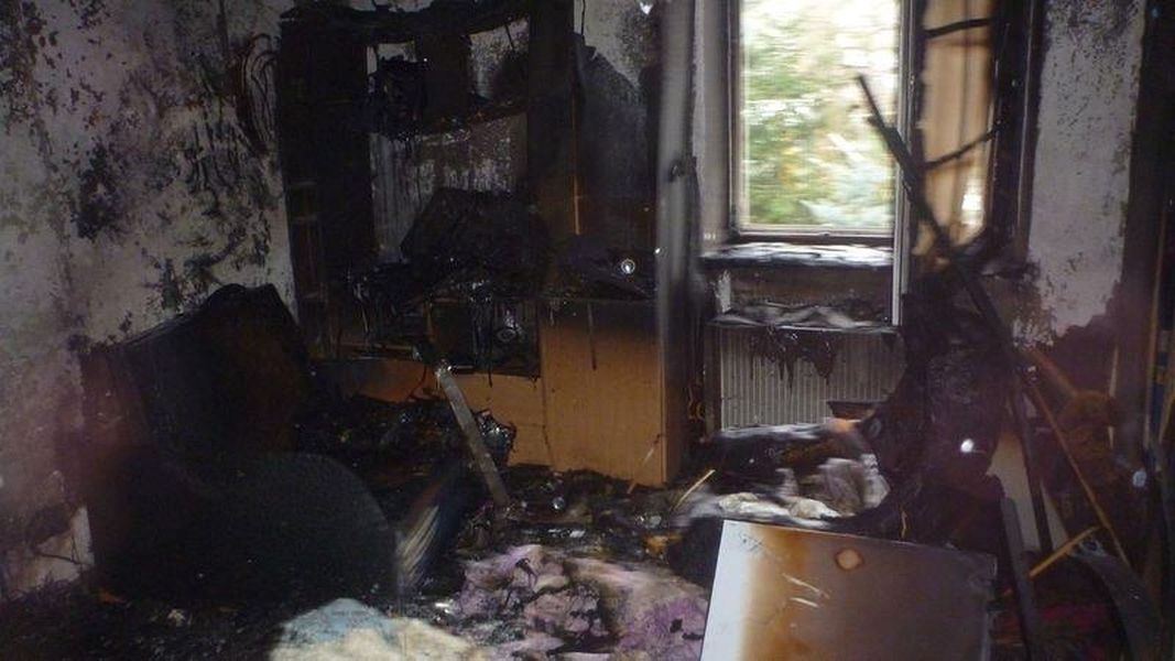 Zábřeh - požár bytu v rodinném domě