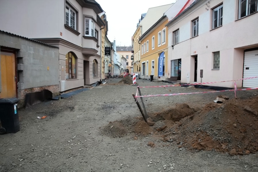 Šumperk - pokračuje investiční akce zdroj foto:archiv