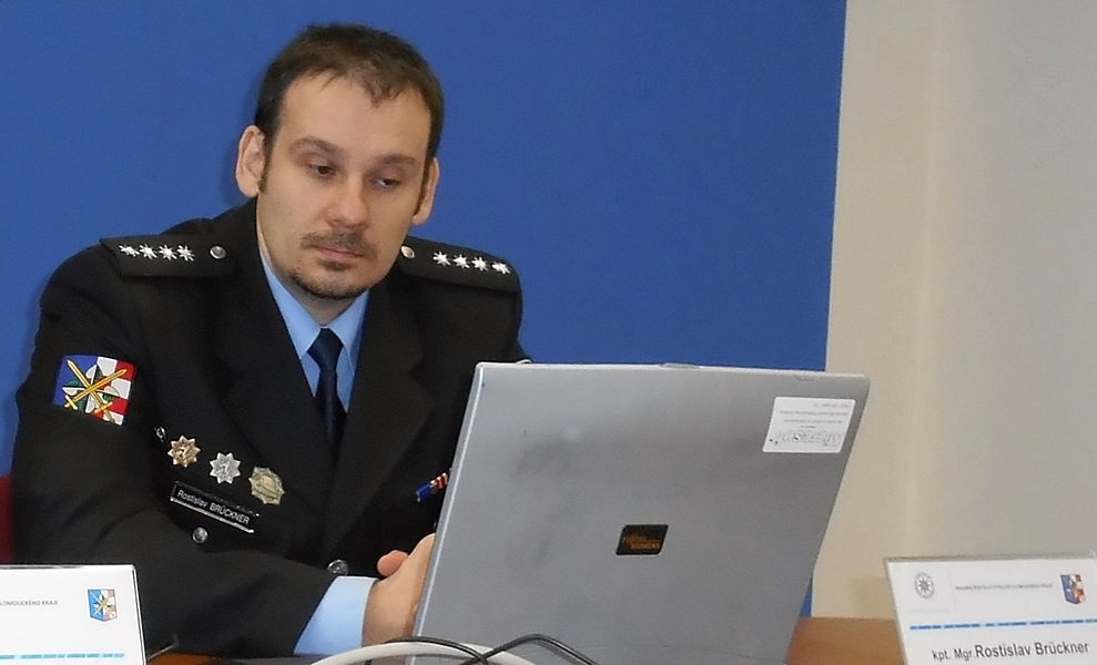 Rostislav Brückner, vrchní komisař územního odboru policie v Šumperku foto: V. Krejčí