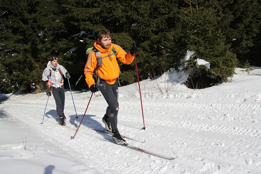 RP - Zimní výzva 2015 Pavel Paloncý s Filipem Šilarem foto: Patrik Pátek