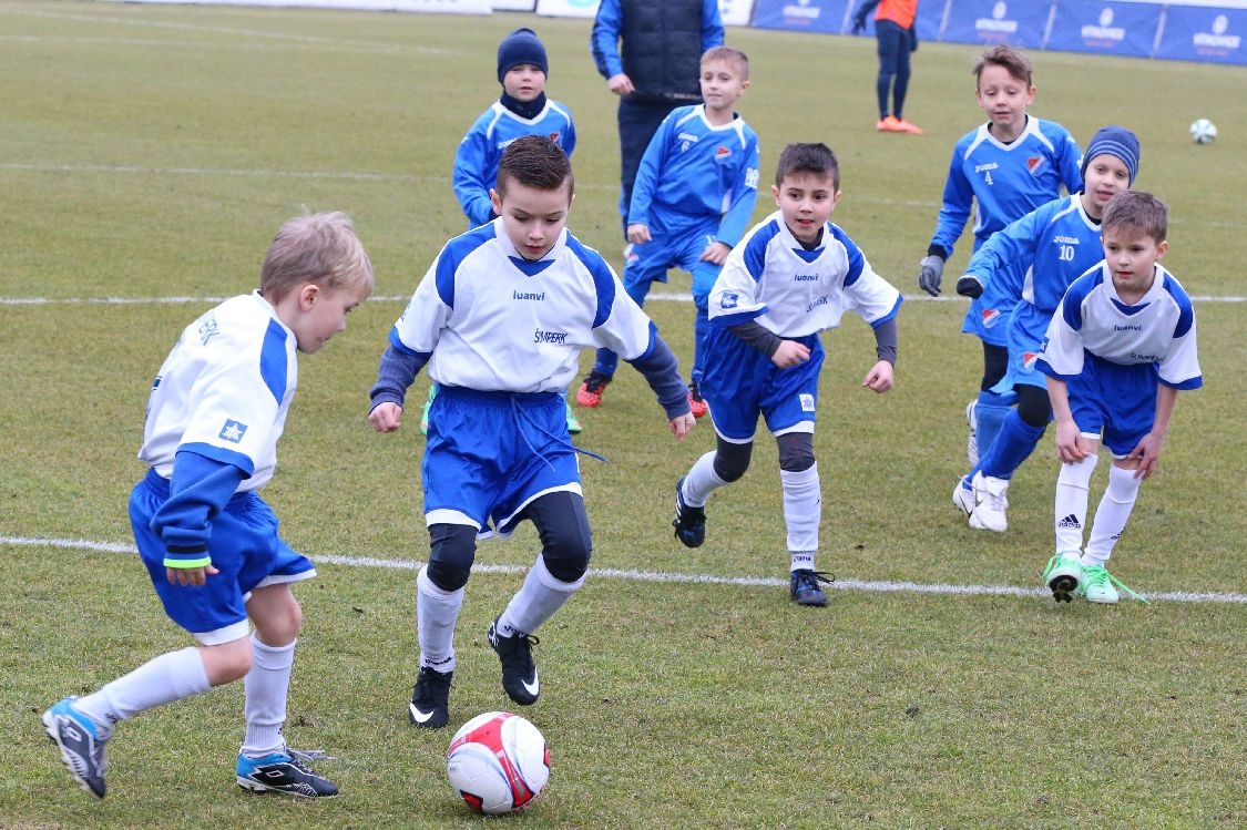 hra mladých šumperských fotbalistů