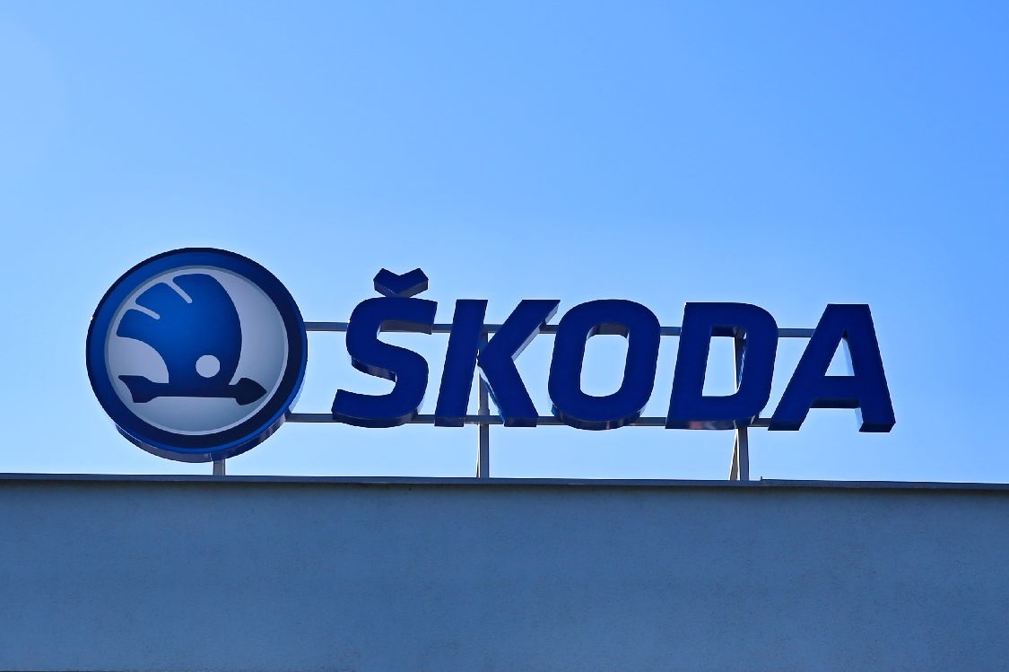 logo Škoda v Šumperku