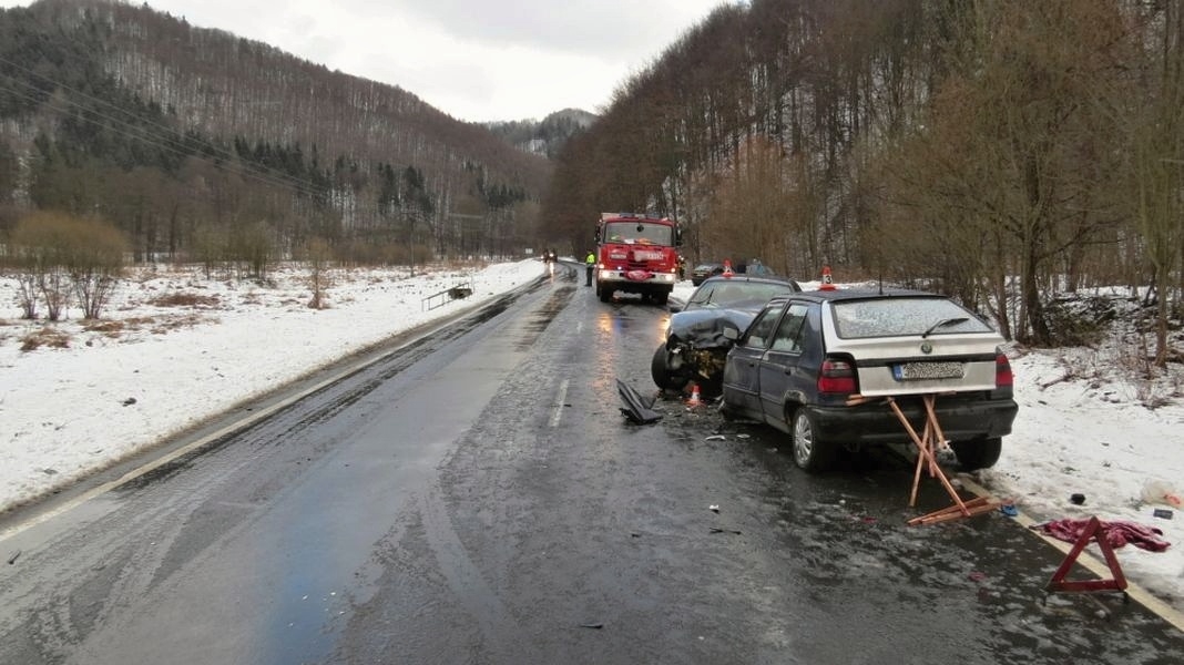 DN mezi obcemi Raškov a Hanušovice zdroj foto: PČR