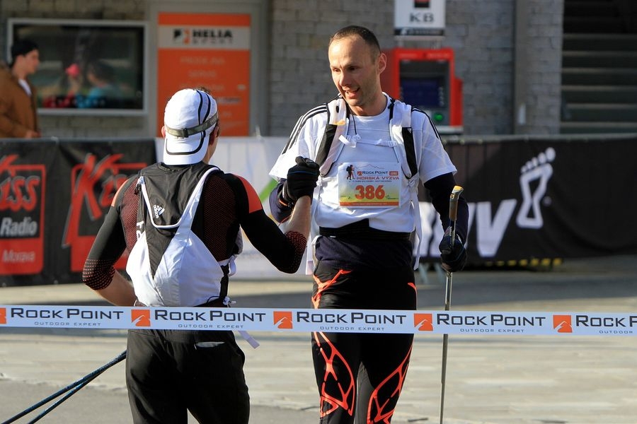 radost vítězné dvojice Libor Trtek se Stanislavem Najvertem (zleva) foto: Patrik Pátek