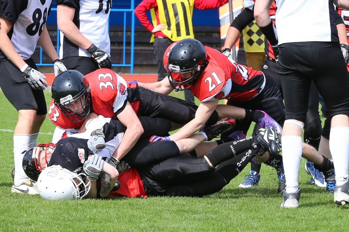 Dietos Šumperk vs Steelers 2 Ostrava foto: sumpersko.net