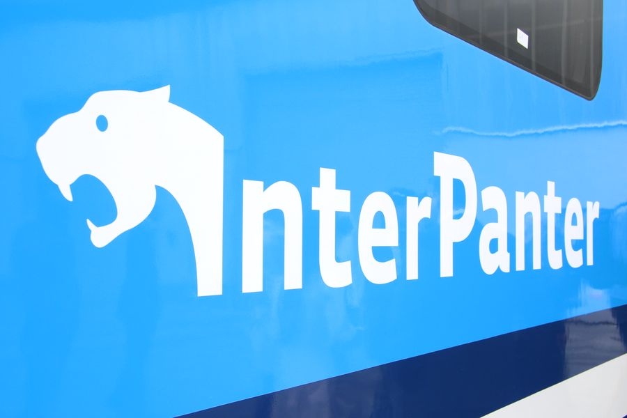 nové logo elektrických jednotek InterPanter zdroj: ČD