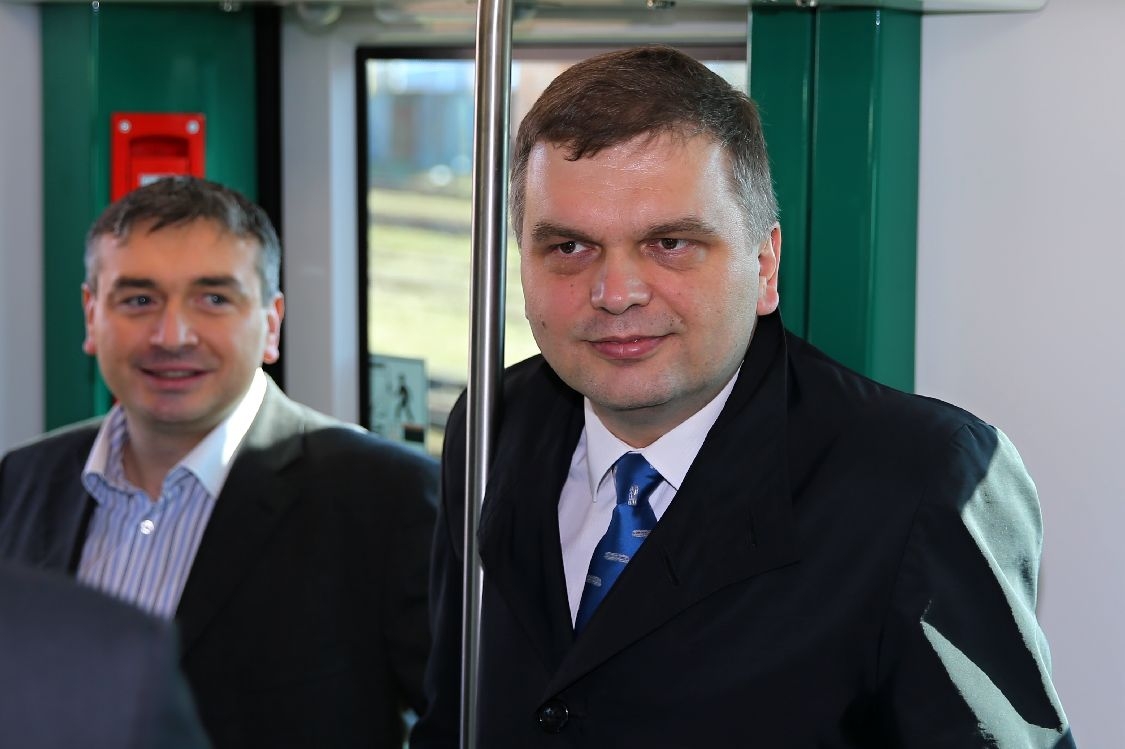 Tomáš Ignačák, generální ředitel Škoda Transportation ( vpravo) foto: sumpersko.net