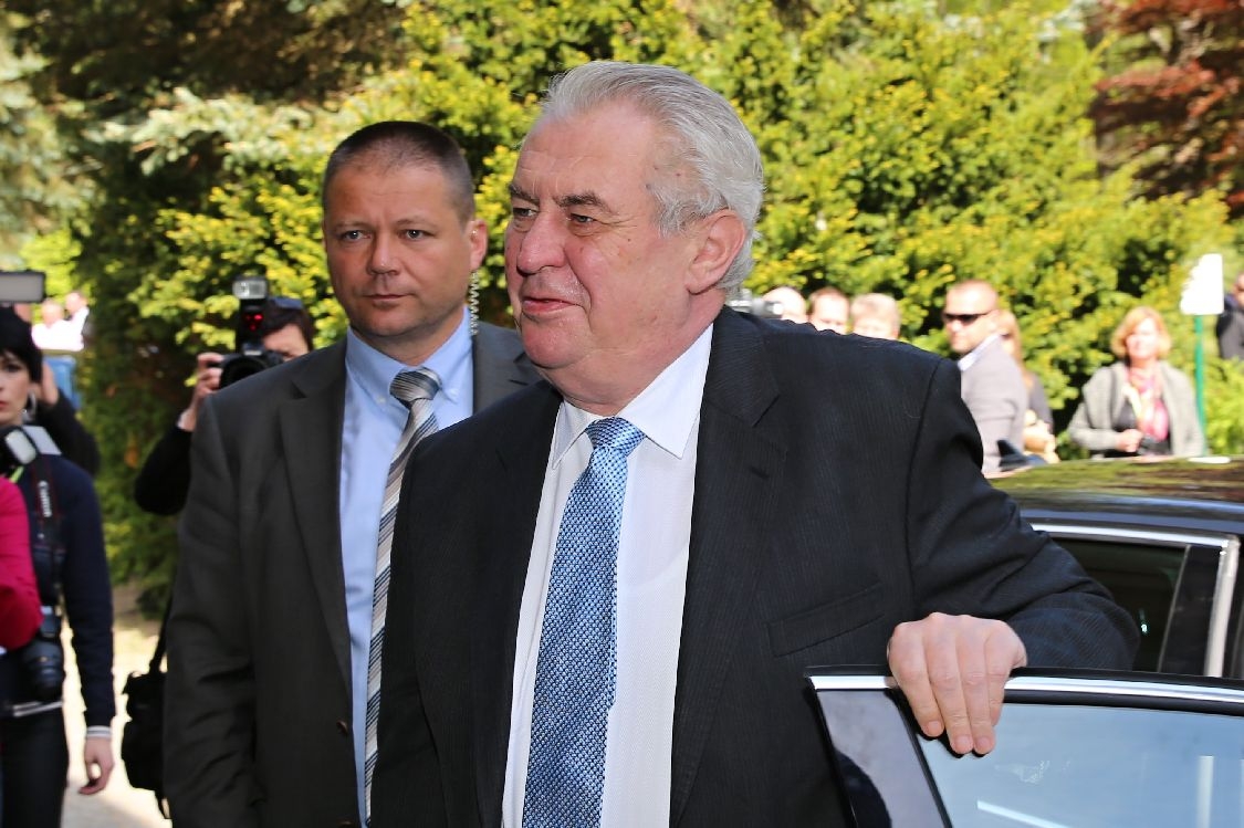 prezident Miloš Zeman při návštěvě Olomouckého kraje foto: sumpersko.net