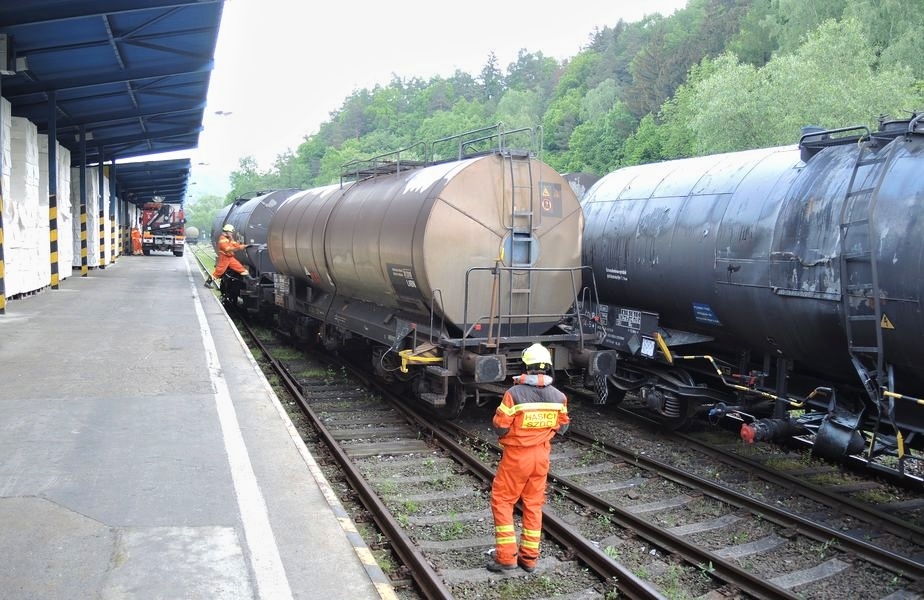 vlečka Olšany zdroj foto: Drážní inspekce