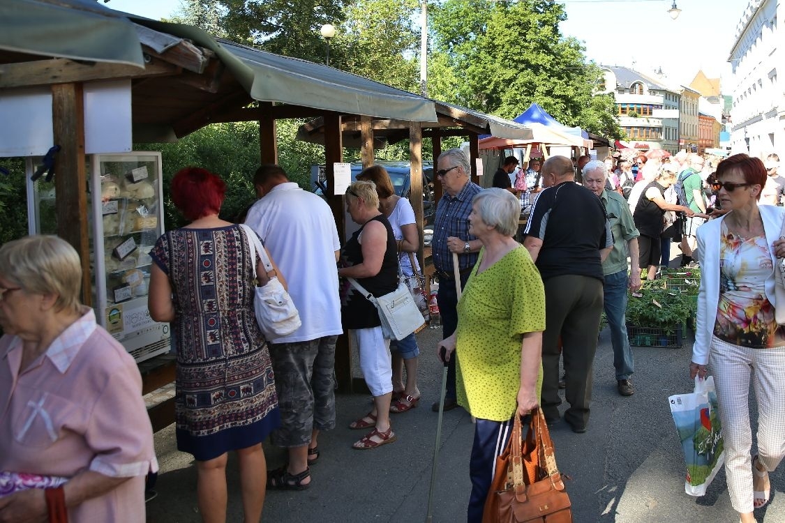 Šumperk - farmářské trhy červen 2015 foto: sumpersko.net