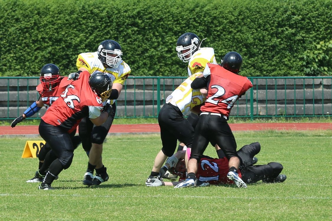 utkání Dietos vs Gladiators 2015 foto: sumpersko.net