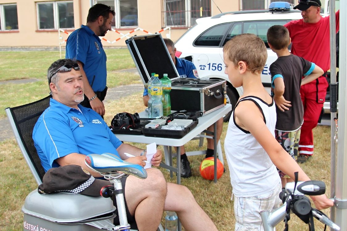 MP Šumperk na základně CO na Lužích foto:sumpersko.net