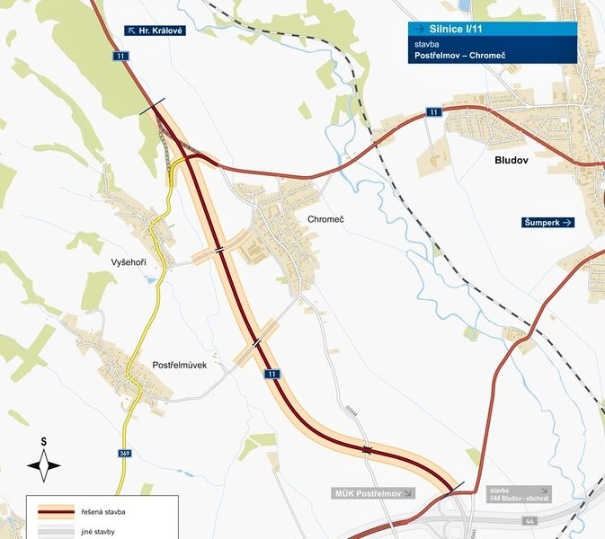 mapa zdroj: ŘSD