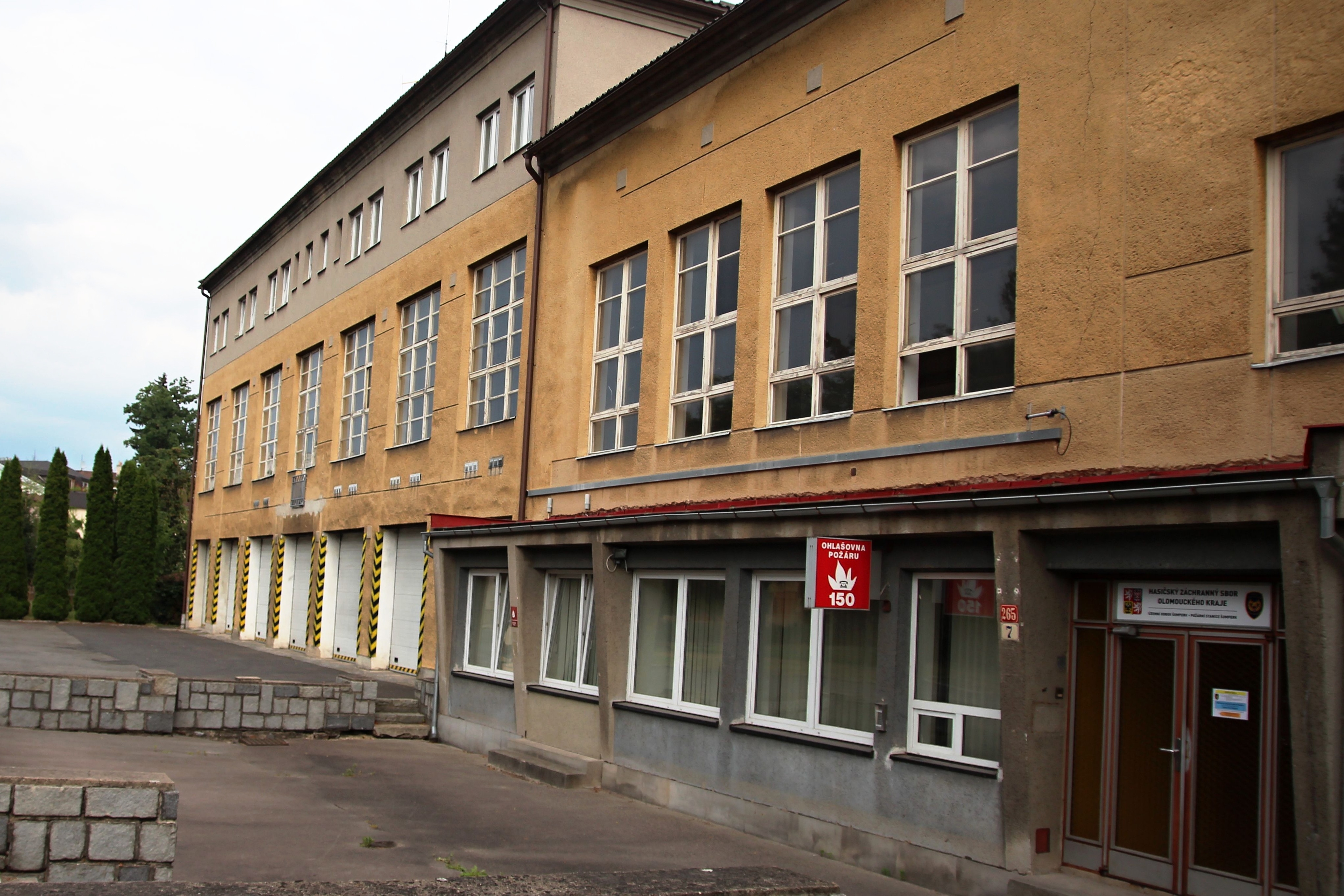 Šumperk - budova centrální požární stanice projde rekonstrukcí foto: sumpersko.net
