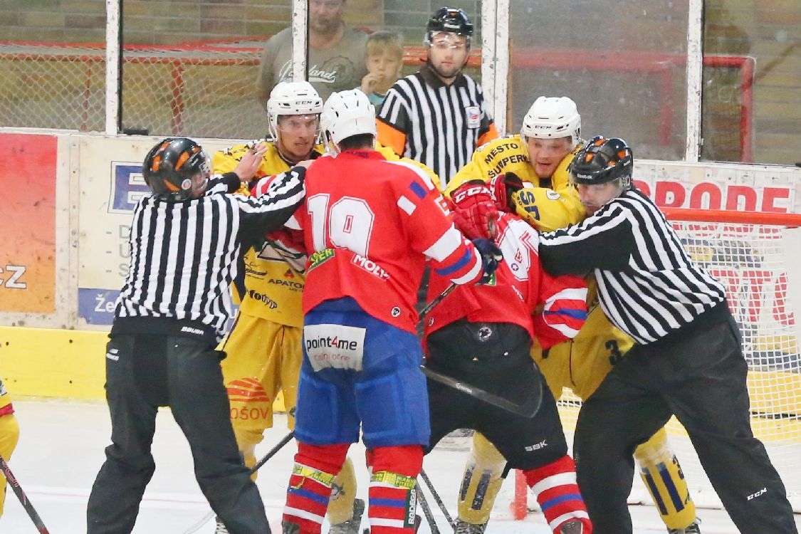 Šumperk vs Třebíč foto: sumpersko.net