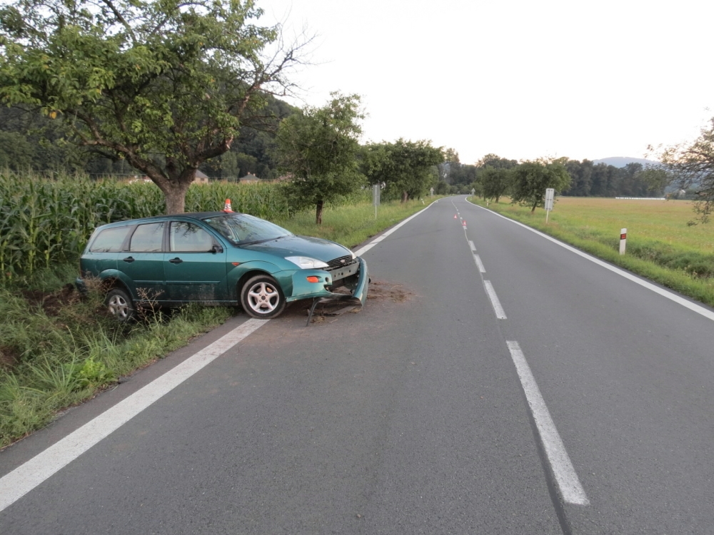 DN - mezi Velkými Losinami a Rapotínem zdroj foto: PČR