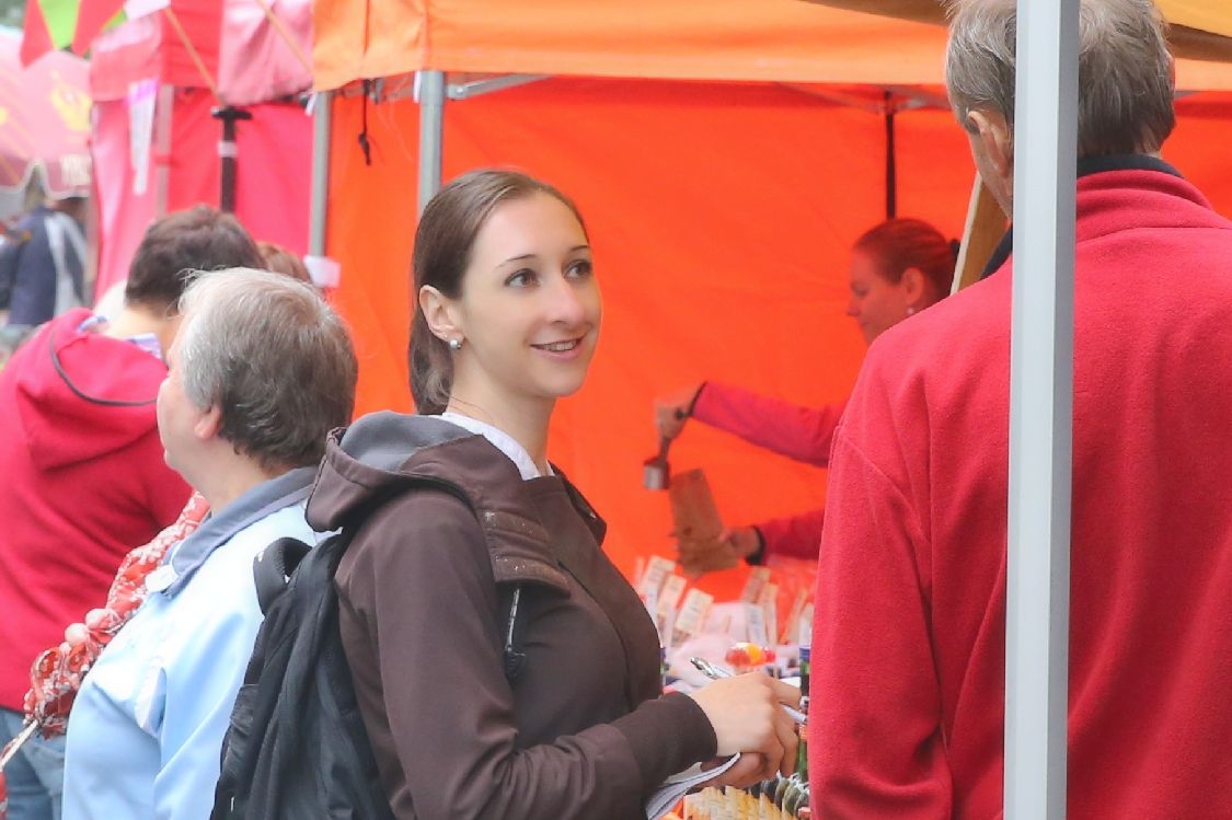 Šumperk - FT září 2015 - Lucie Hošková - organizátorka trhů foto: sumpersko.net