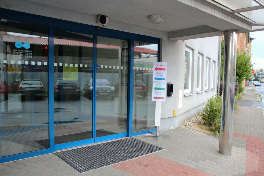 Šumperk - vchod z ulice Rooseveltovy foto: sumpersko.net
