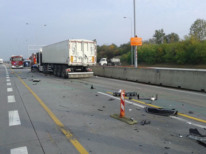 Olomouc DN na rychlostní silnici R 35 zdroj foto: PČR