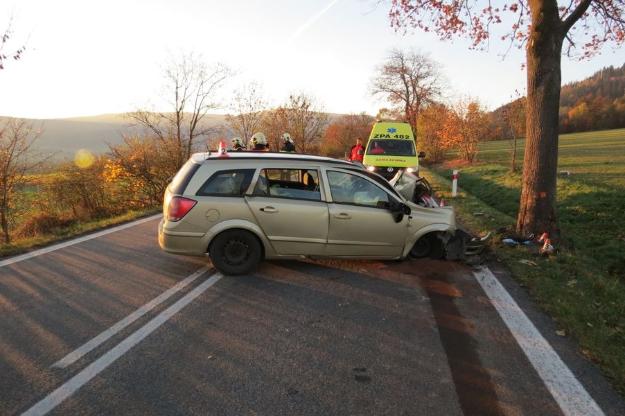 DN Šumpersko - silnice I. třídy č. 11 foto: PČR