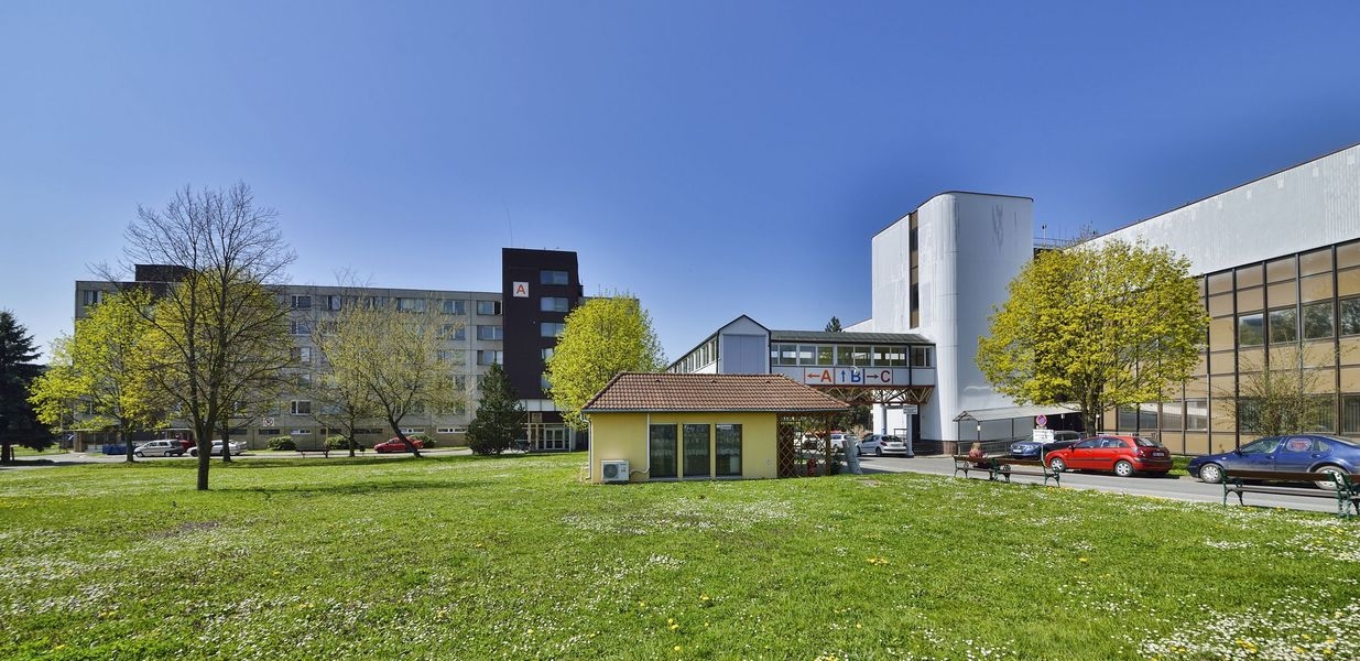 Nemocnice Šumperk - místo kde bude stát nové pracoviště magnetické rezonance zdroj: NS