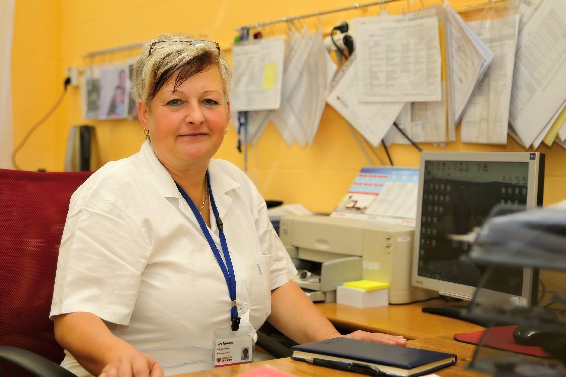 Jana Pipeková - vedoucí stravovacího provozu Nemocnice Šumperk foto: sumpersko.net