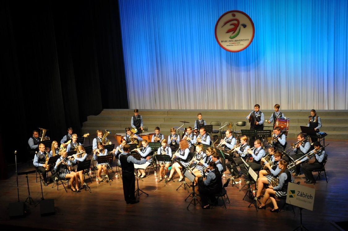 Zábřežský orchestr na festivalu SBIAF v čínské Šanghaji zdroj foto: P. Kucinová