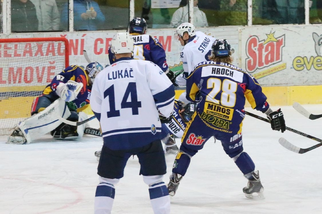 Salith Šumperk vs Rytíři Kladno foto: sumpersko.net