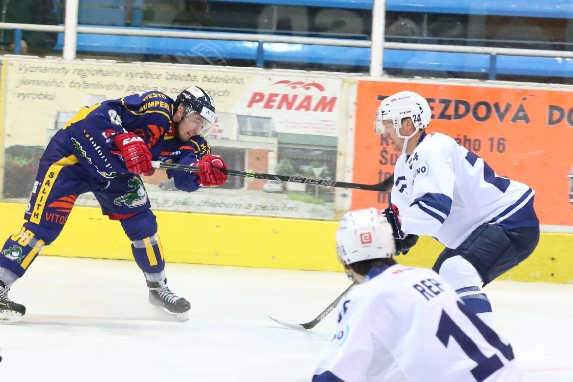 Salith Šumperk vs Rytíři Kladno foto: sumpersko.net