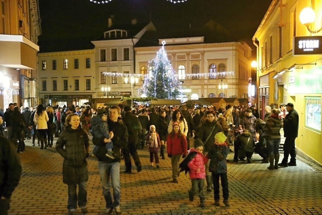 Šumperk - Vánoce na Točáku 2014 foto: sumpersko.net