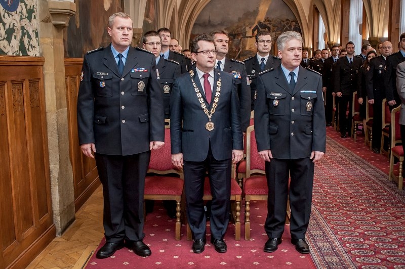 Olomoučtí policisté převzali ocenění zdroj foto: PČR