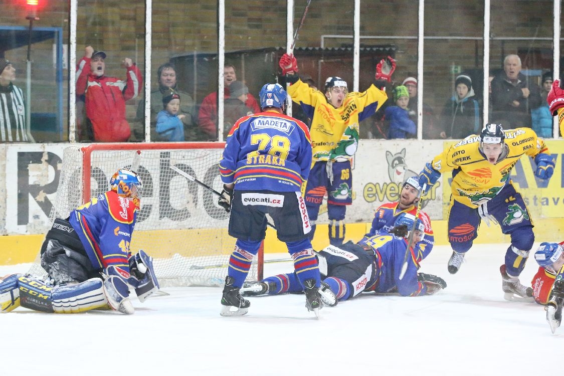 Šumperk vs České Budějovice 1:2 (Hořt) foto: Šumpersko.net