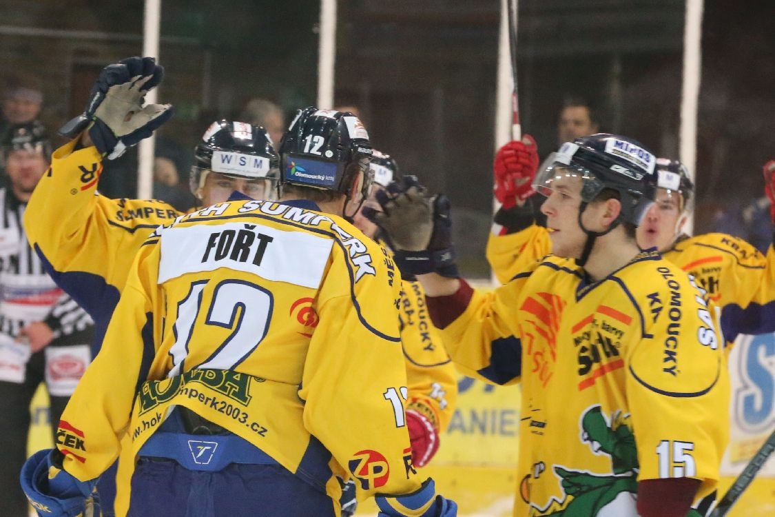 Šumperk vs České Budějovice 1:2 (Fořt) foto: Šumpersko.net