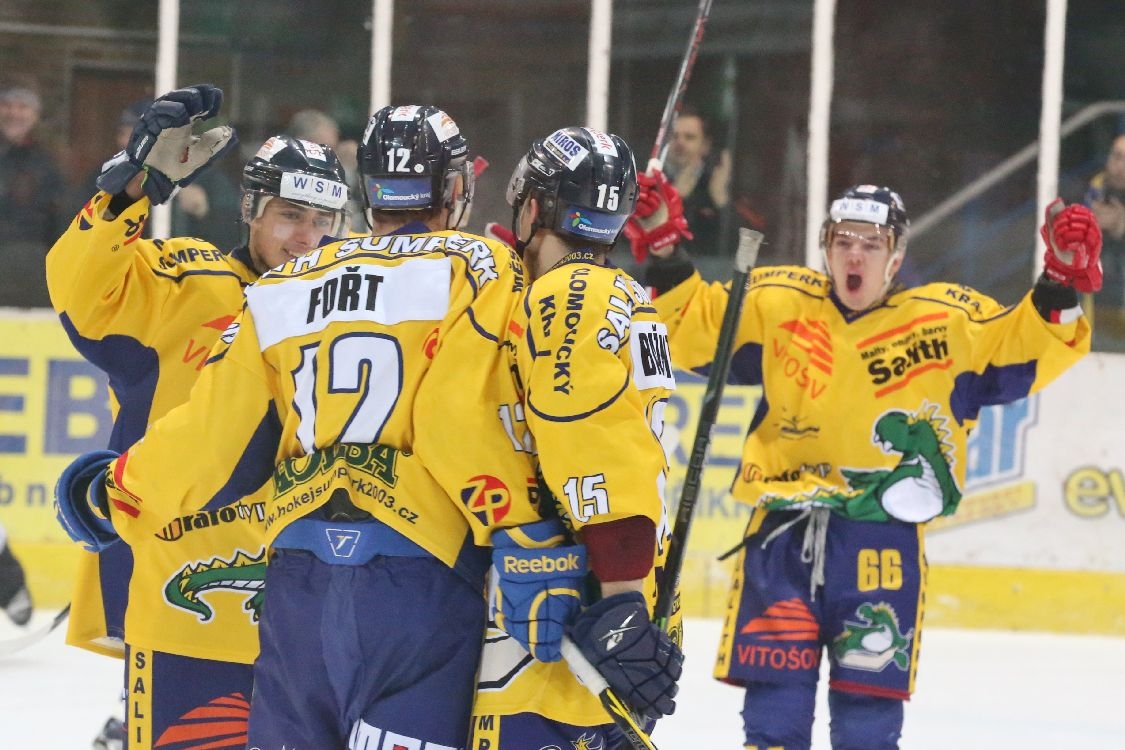 Šumperk vs České Budějovice 1:2 (Fořt) foto: Šumpersko.net