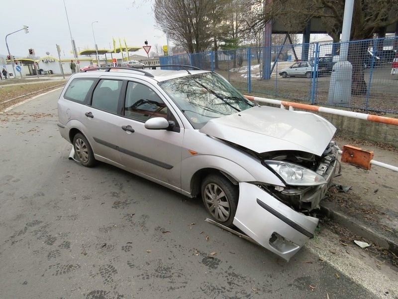 DN na křižovatce ulic Jesenická a Žerotínova zdroj foto: PČR