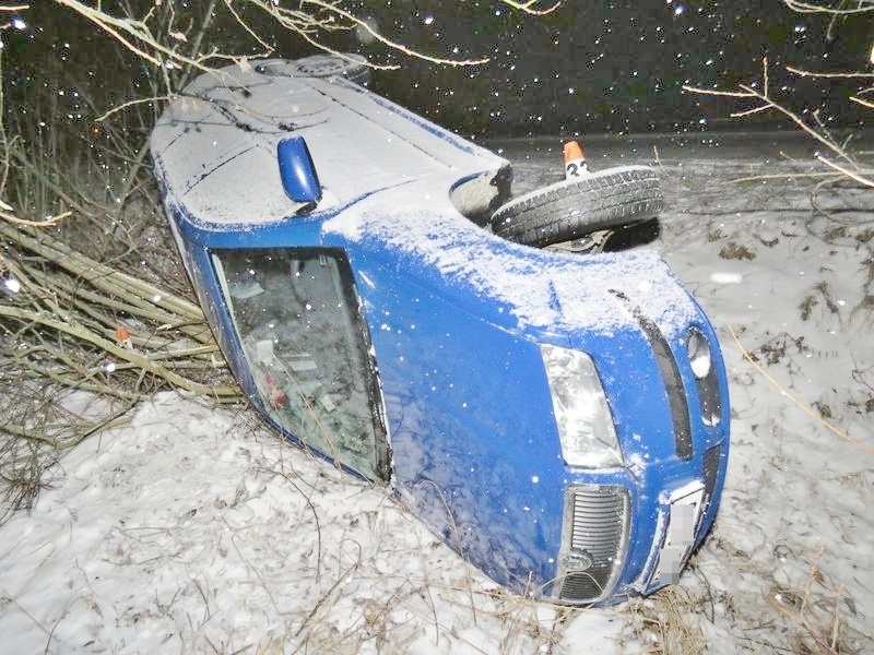 DN ve směru od od obce Klášterec na Bludov zdroj foto: PČR