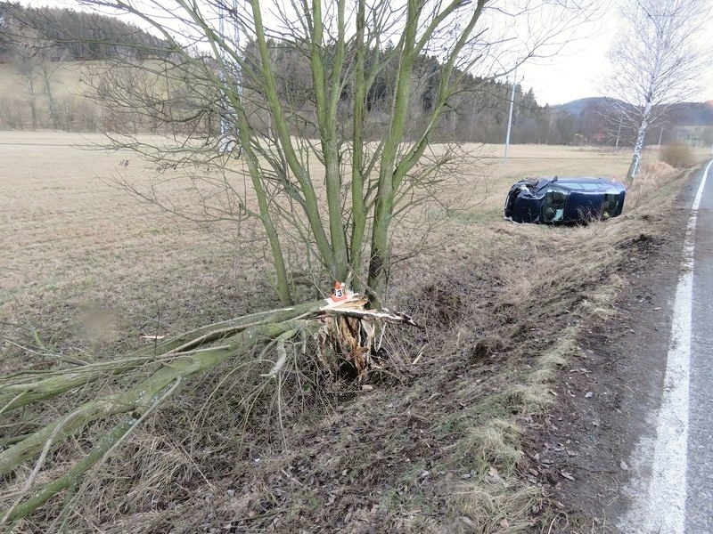 DN mezi Dlouhomilovem a Brníčkem zdroj foto: PČR