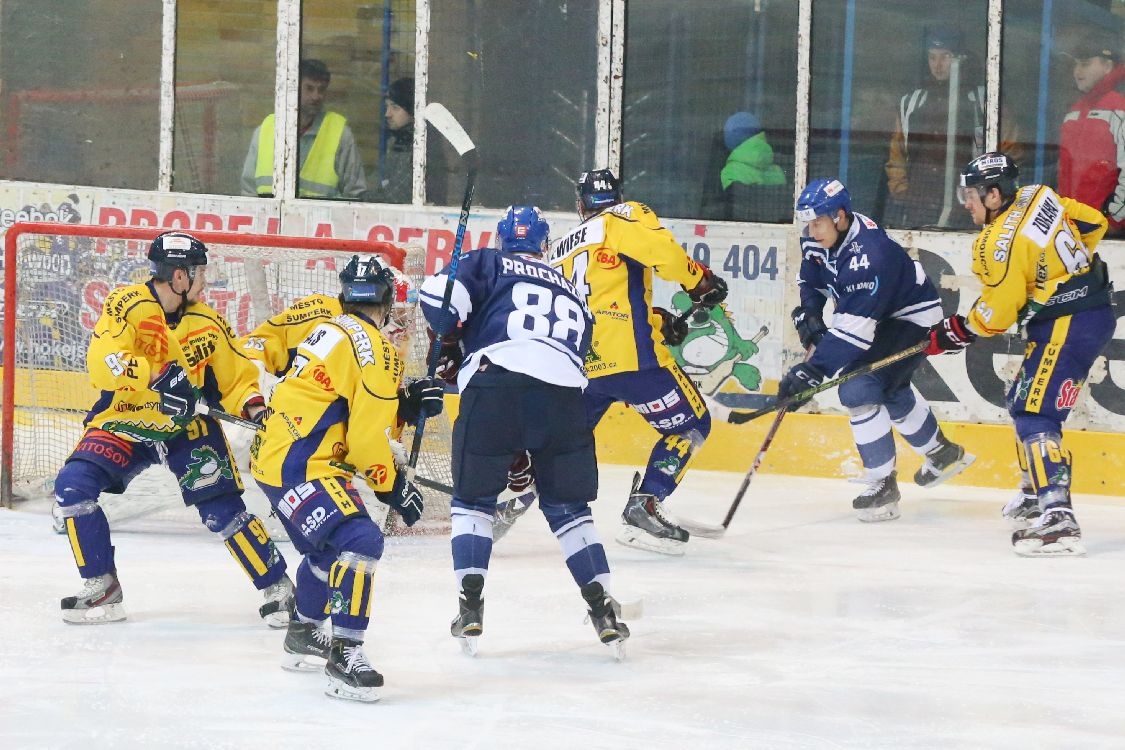 Salith Šumperk vs Rytíři Kladno foto: sumpersko.net