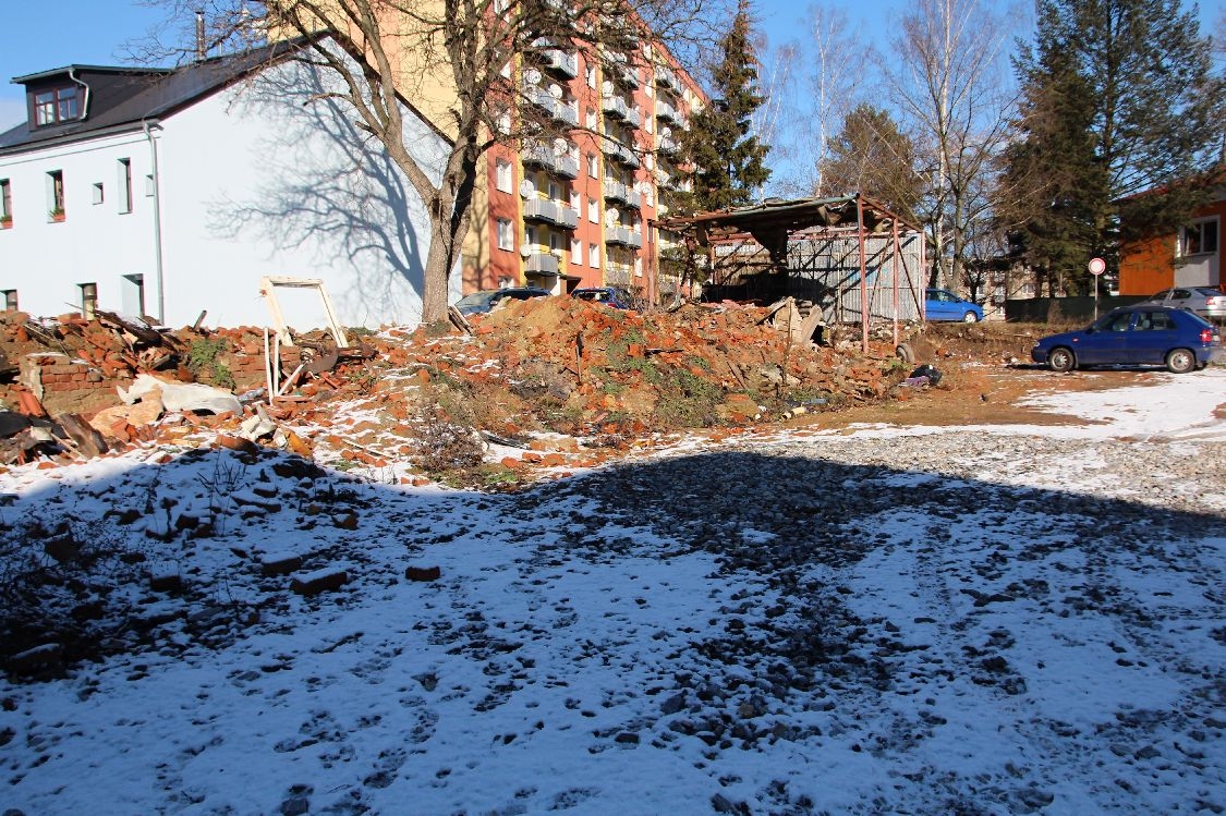 Šumperk - zchátralé nemovitosti v ulici Generála Svobody foto: sumpersko.net