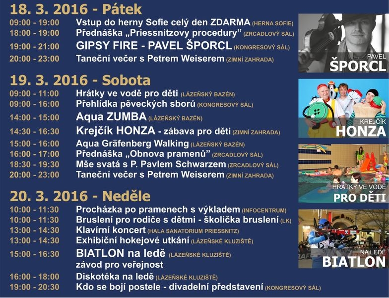 Den vody Jeseník - program zdroj: V. Janků