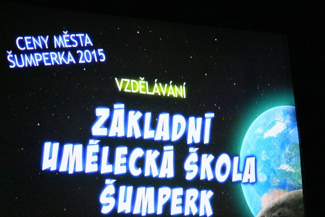 slavnostní večer Ceny města Šumperka 2015 foto:šumpersko.net