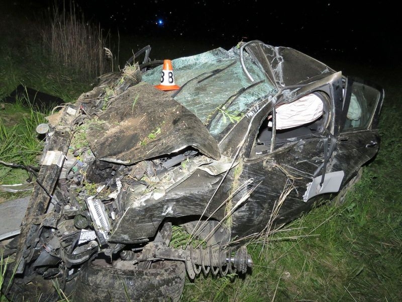 DN při sjíždění z obchvatu obce Postřelmov směrem na Zábřeh zdroj foto: PČR