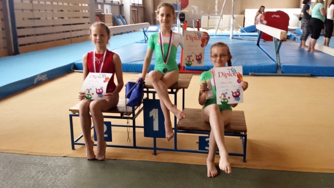 šumperské sportovní gymnastky si připisují úspěchy zdroj foto: oddíl