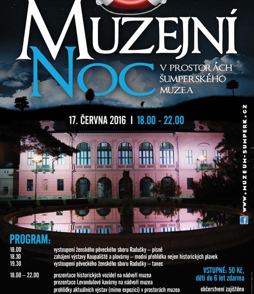 Šumperk -Muzejní noc - pozvánka zdroj: VMŠ