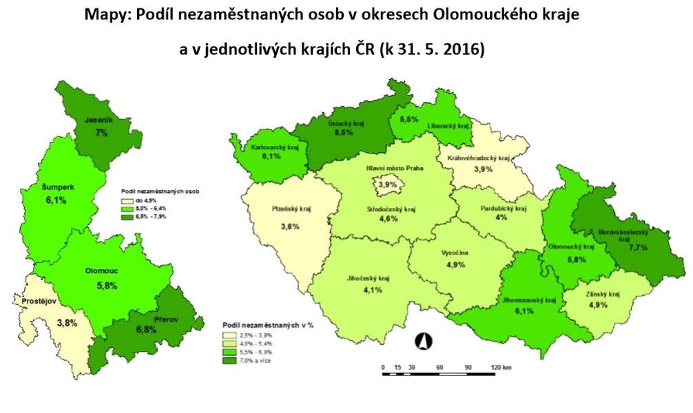 mapa zdroj: ÚP Olk.