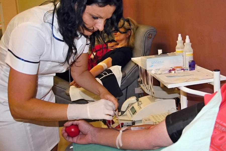 Světový den dárců krve v Šumperku foto: sumpersko.net