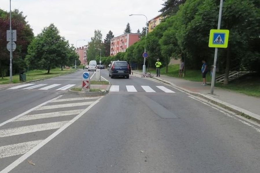 DN - ul. Lidická Šumperk zdroj foto: PČR