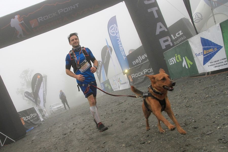 nejrychlejší dogtrekař Vlastimil Vágner z Plzně foto:PatRESS.cz